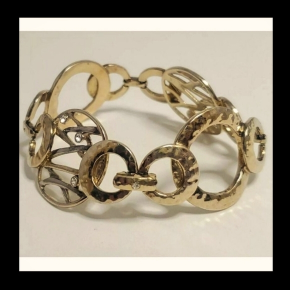 Vintage Monet Modern Abstract Bracelet
